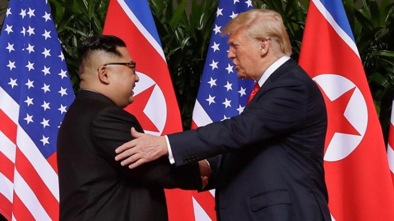 Trump touts Kim Jong Un relationship amid South Korea summit